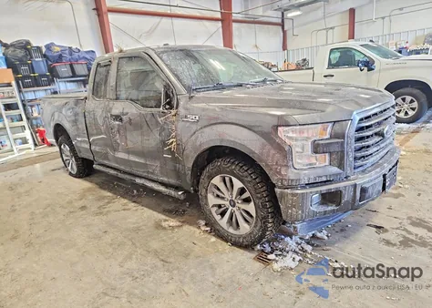 2017 Ford F150 Super Cab from USA, damaged, VIN 1FTEX1CPXHFC59166